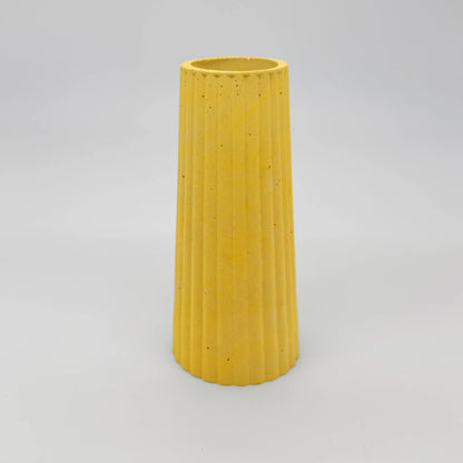 Vasum Váza s vroubky z UHPC betonu kuželová