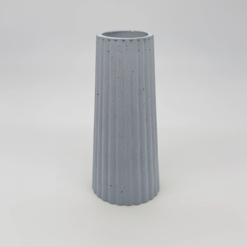 Vasum Váza s vroubky z UHPC betonu kuželová
