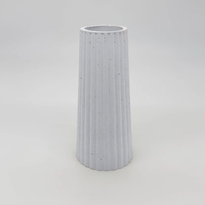 Vasum Váza s vroubky z UHPC betonu kuželová